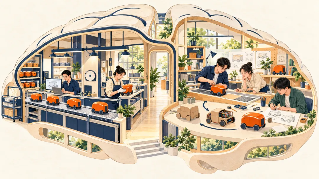 左脑PK效率，右脑PK迭代速度——先分清，再管理